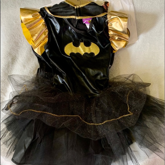 Batgirl Child Deluxe Tutu Dress Halloween Costume - Picture 2 of 8